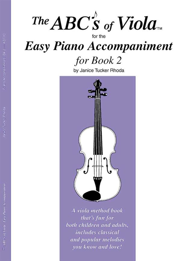 The ABCs Of Viola Easy Piano Accompaniment