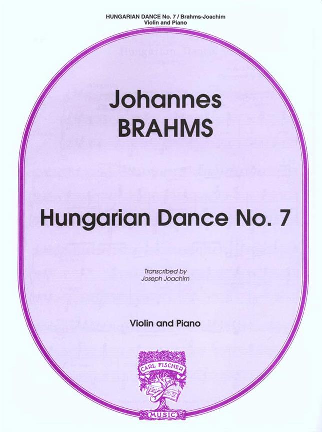 Brahms: Hungarian Dance No.7