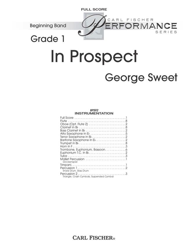 In Prospect