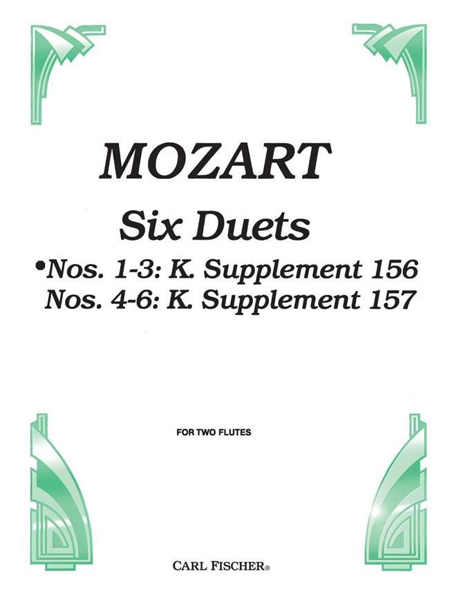 Duetten(6) 1 Opus 75 Kv156