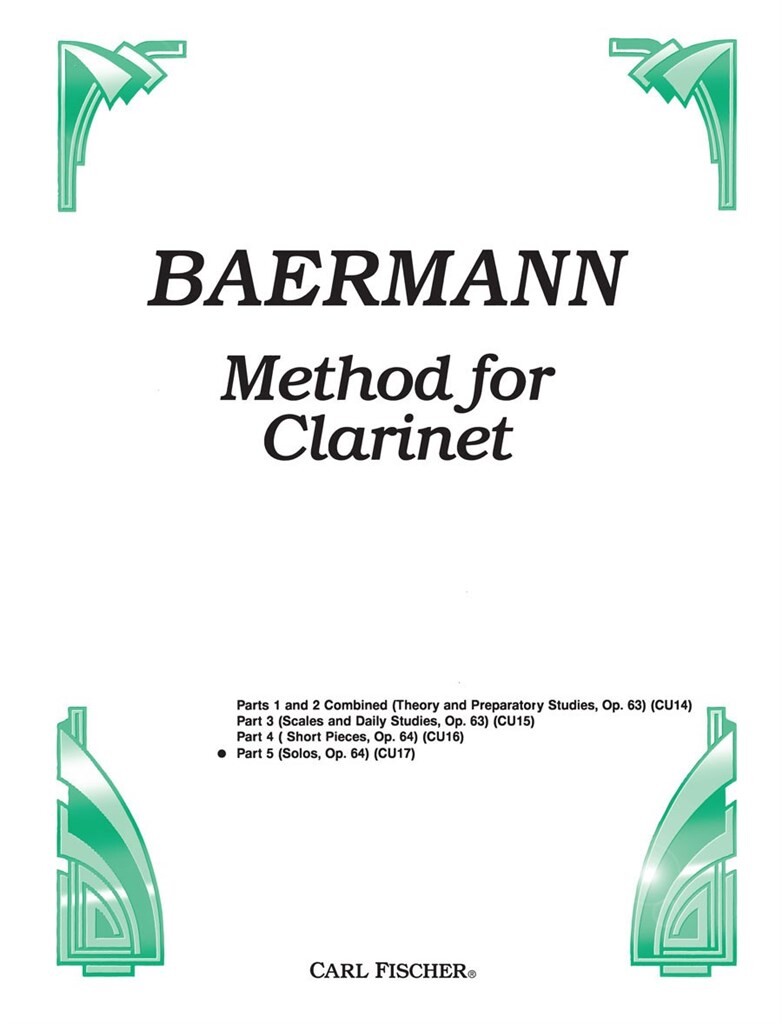 Carl Baermann: Complete Method 5 Op.64
