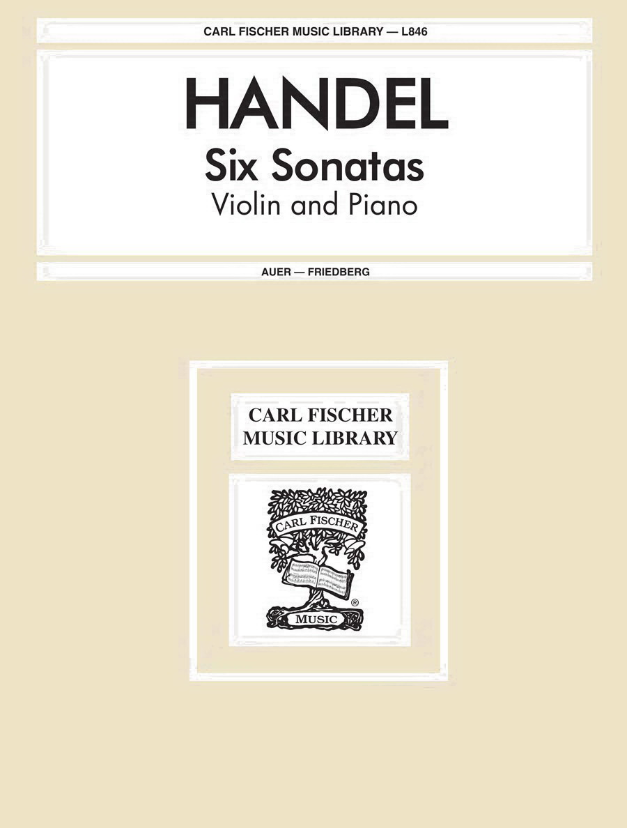 Georg Friedrich Handel: Six Sonatas (Violin Piano)