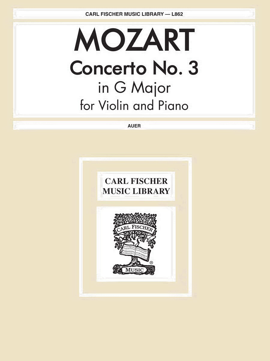 Mozart: Violin Concerto No. 3 in G major, K216