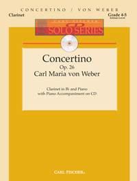 Weber: Concertino, Op. 26, Opus 26
