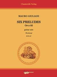 Mauro Giuliani: 6 Preludes Op. 83