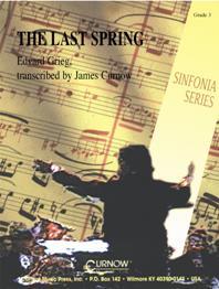 Edvard Grieg: The Last Spring (Partituur Brassband)