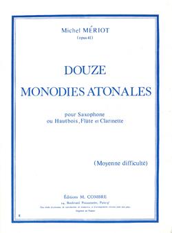 Monodies atonales (12)