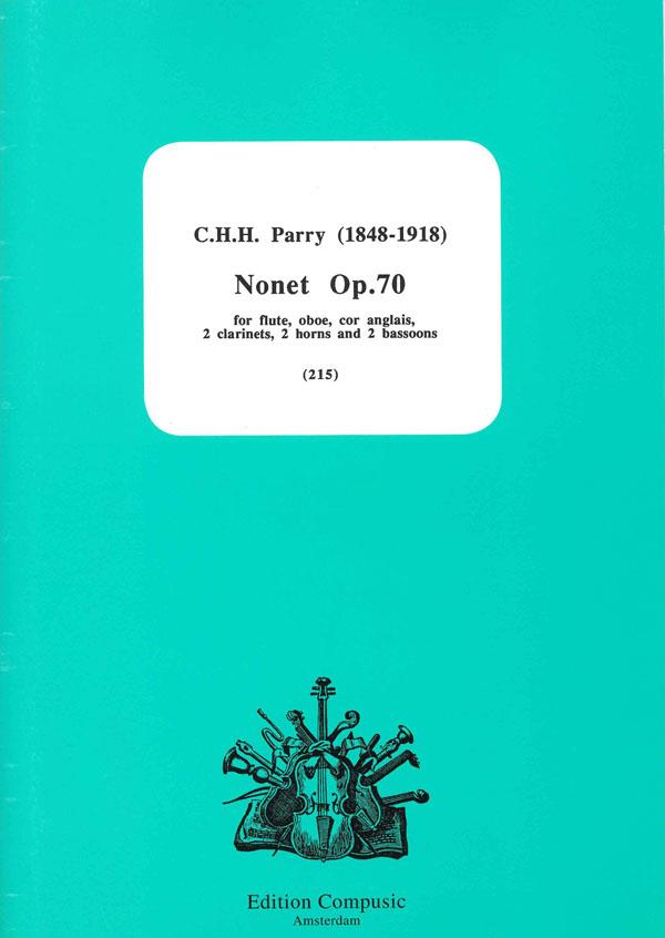 Nonet, Op.70 - Flute, Oboe, Cor Anglais, 2 Clarinets, 2 Horns & 2 Bassoons