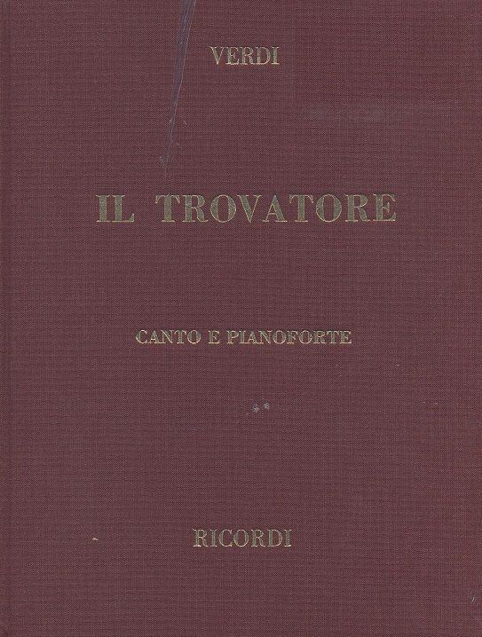 Verdi: Il Trovatore (Partituur)