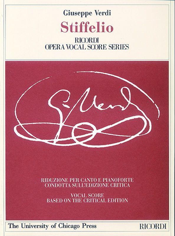 Verdi: Stiffelio (Vocal Score)