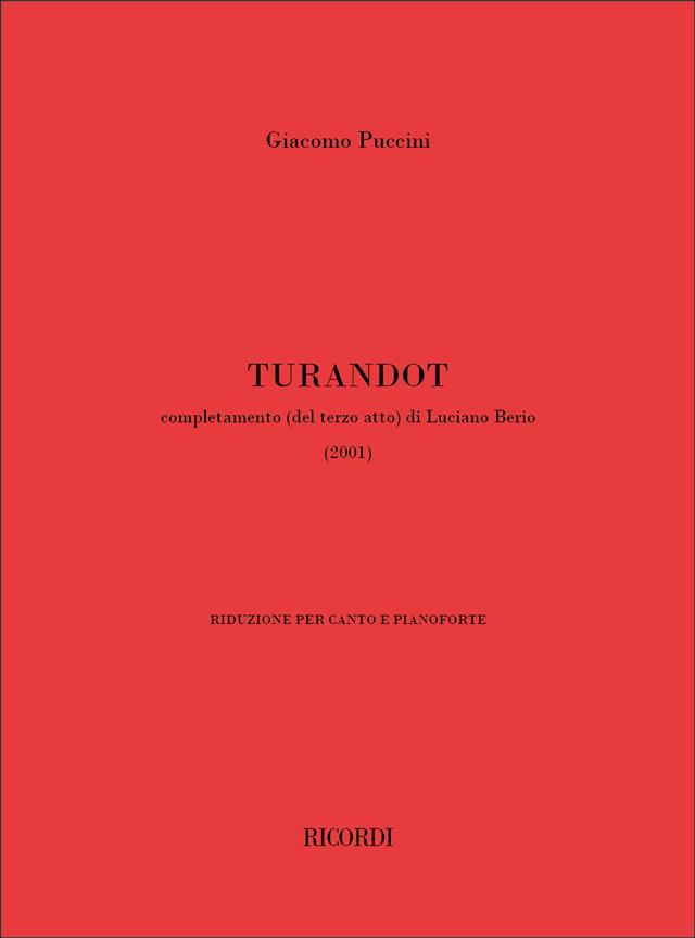 Giacomo Puccini: Turandot