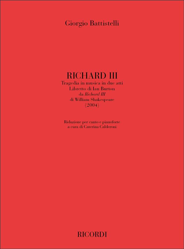 G. Battistelli: Richard Iii