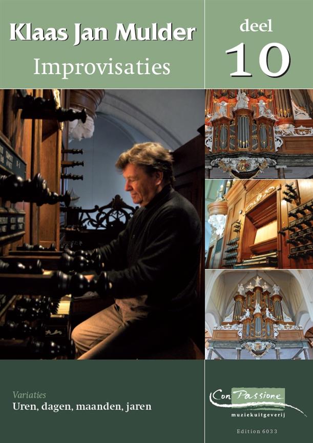 Improvisaties van Klaas Jan Mulder 10 (Klavarskribo)