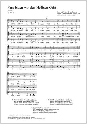 We now implore the Holy Ghost