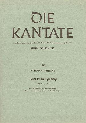 Johann Kuhnau: Gott sei mir gnädig