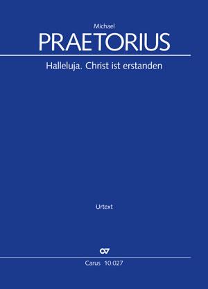 Praetorius: Halleluja Christ ist erstanden (Partituur)