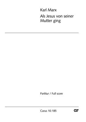 Als Jesus von seiner Mutter ging
