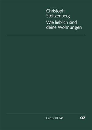 Stoltzenberg: Wie lieblich sind deine Wohnungen (Partituur)
