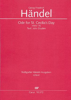 Händel: Ode For St.Cecilia's Day HWV 76 (Partituur)