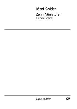 Zehn Miniaturen fuer drei Gitarren