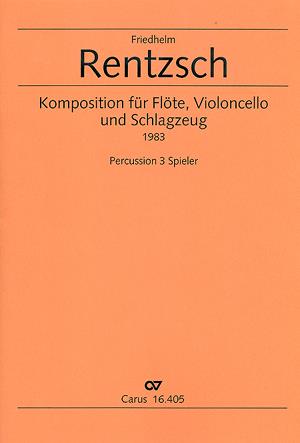 Komposition fuer Fl?te, Violoncello und Schlagzeug