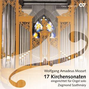Mozart: 17 Kirchensonaten fuer Orgel solo