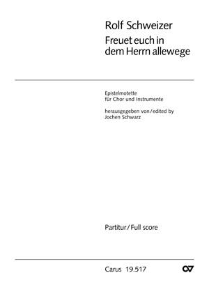 Freuet euch in dem Herrn