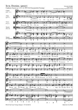 In te, Domine, speravi