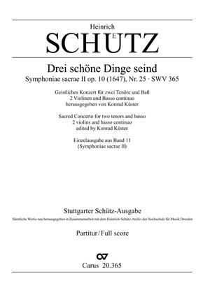 Drei sch?ne Dinge seind