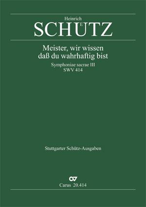 Schütz: Meister, wir wissen, daß du wahrhaftig