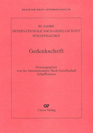 Gedenkschrift 50 Jahre IBGS
