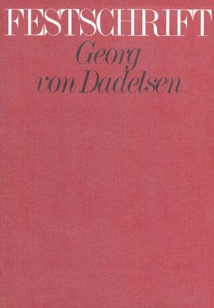 Georg von Dadelsen zum 60. Geburtstag