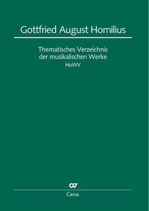 Homilius. Thematisches Verzeichnis der Werke