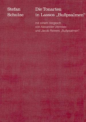 Die Tonarten in Lassos Bu?psalmen