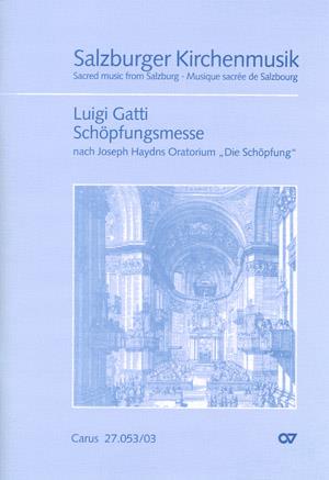 Luigi Gatti: Schöpfungsmesse in A nach Joseph Haydn (Vocalscore)