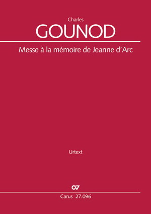 Charles Gounod: Messe A La Memoire De Jeanne d'Arc (Koorpartituur)