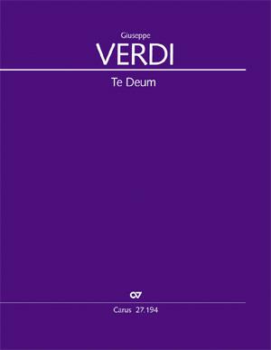 Verdi: Te Deum (Partituur)