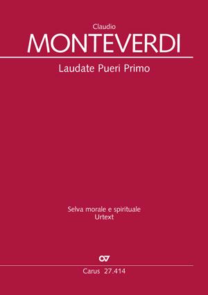 Monteverdi: Laudate pueri Primo SV 270 (Partituur)