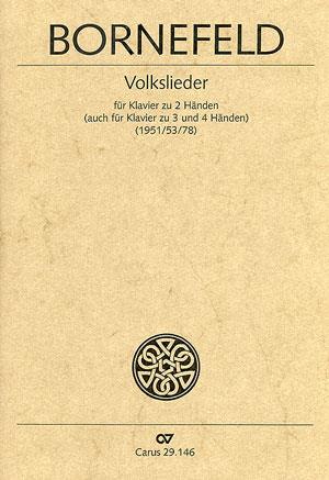 Volkslieder fur Klavier zu 2 [auch 3 und 4] H?nden