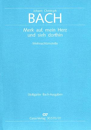 Johann Christoph Bach: Merk auf, mein Herz (Partituur)