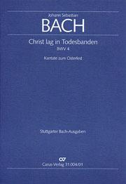 Bach: Kantate BWV 4 Christ Lag In Todes Banden (Partituur)