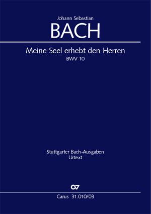 Bach: Meine Seel erhebt den Herren BWV 10 (Vocal Score)