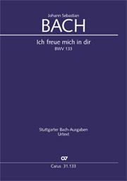 Bach: Kantate BWV 133 Ich freue mich in dir (Partituur)