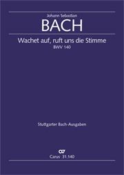Bach: Kantate BWV 140 Wachet auf, ruft uns die Stimme (Partituur)