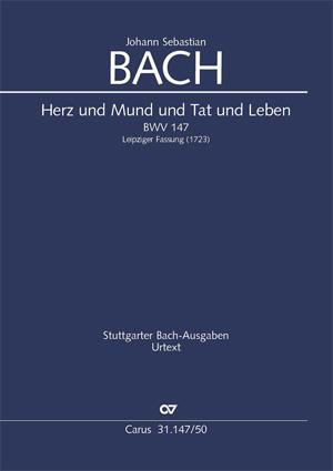 Bach: Kantate BWV 147 Herz und Mund und Tat und Leben (Partituur)