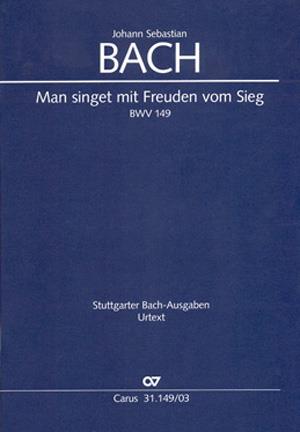 Bach: Kantate BWV 149 Man singet mit Freuden vom Sieg (Vocal Score)