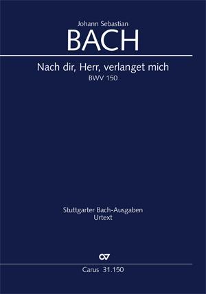 Bach: Kantate BWV 150 Nach dir, Herr, verlanget mich (Partituur)