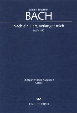 Bach: Kantate BWV 150 Nach dir, Herr, verlanget mich (Vocal Score)