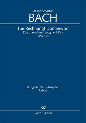 Bach: Kantate BWV 168 Day ofuereck'ning! Judgment day (Partituur)