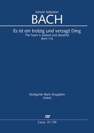 Bach: Kantate BWV 176 Es ist ein trotzig und verzagt Ding (Partituur)